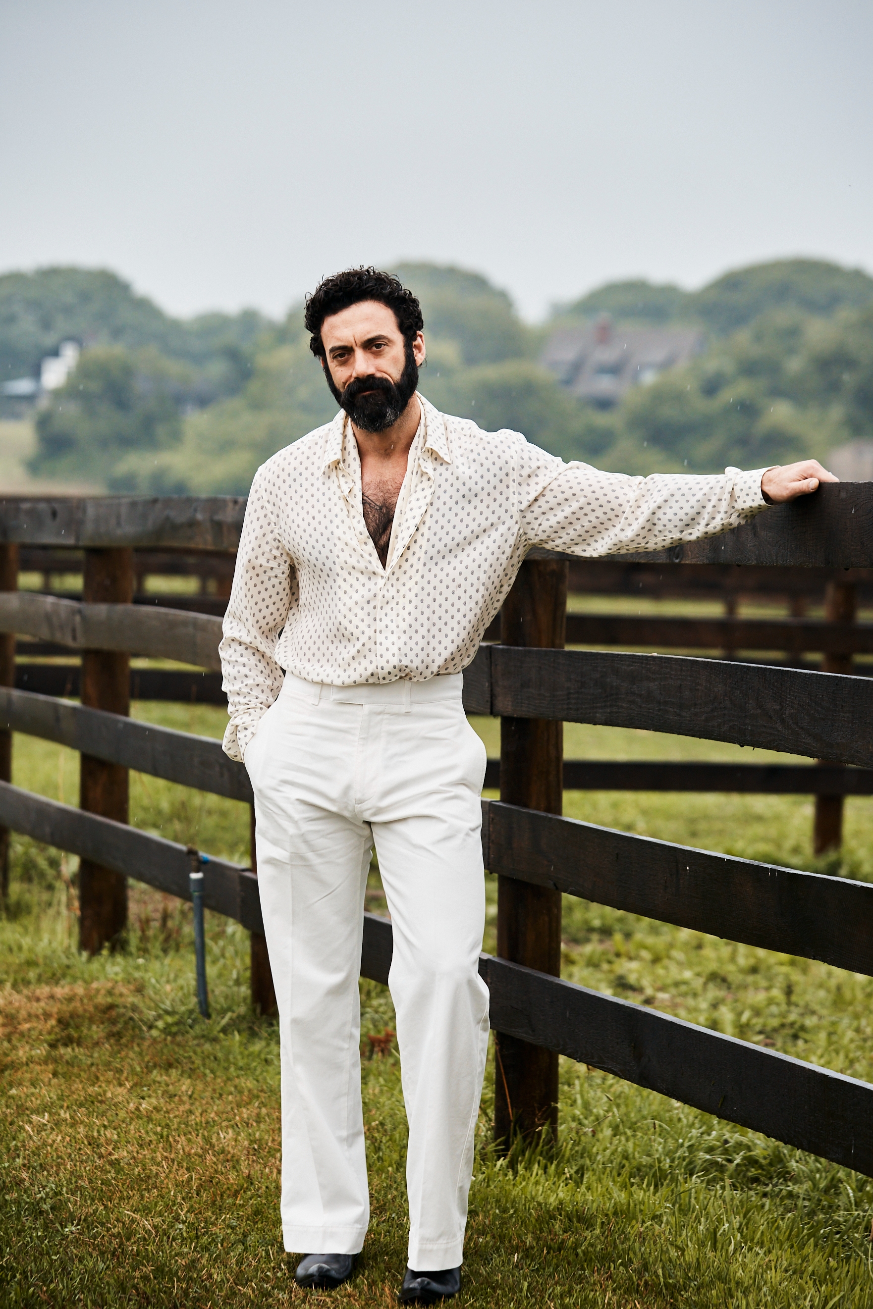 Cultured Magazine Celebrates Hamptons Issue Cover Star Morgan Spector at The Ranch in Montauk was posted to the gallery